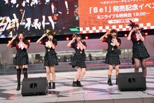ベボガ！「Be！」リリース記念イベントの様子。