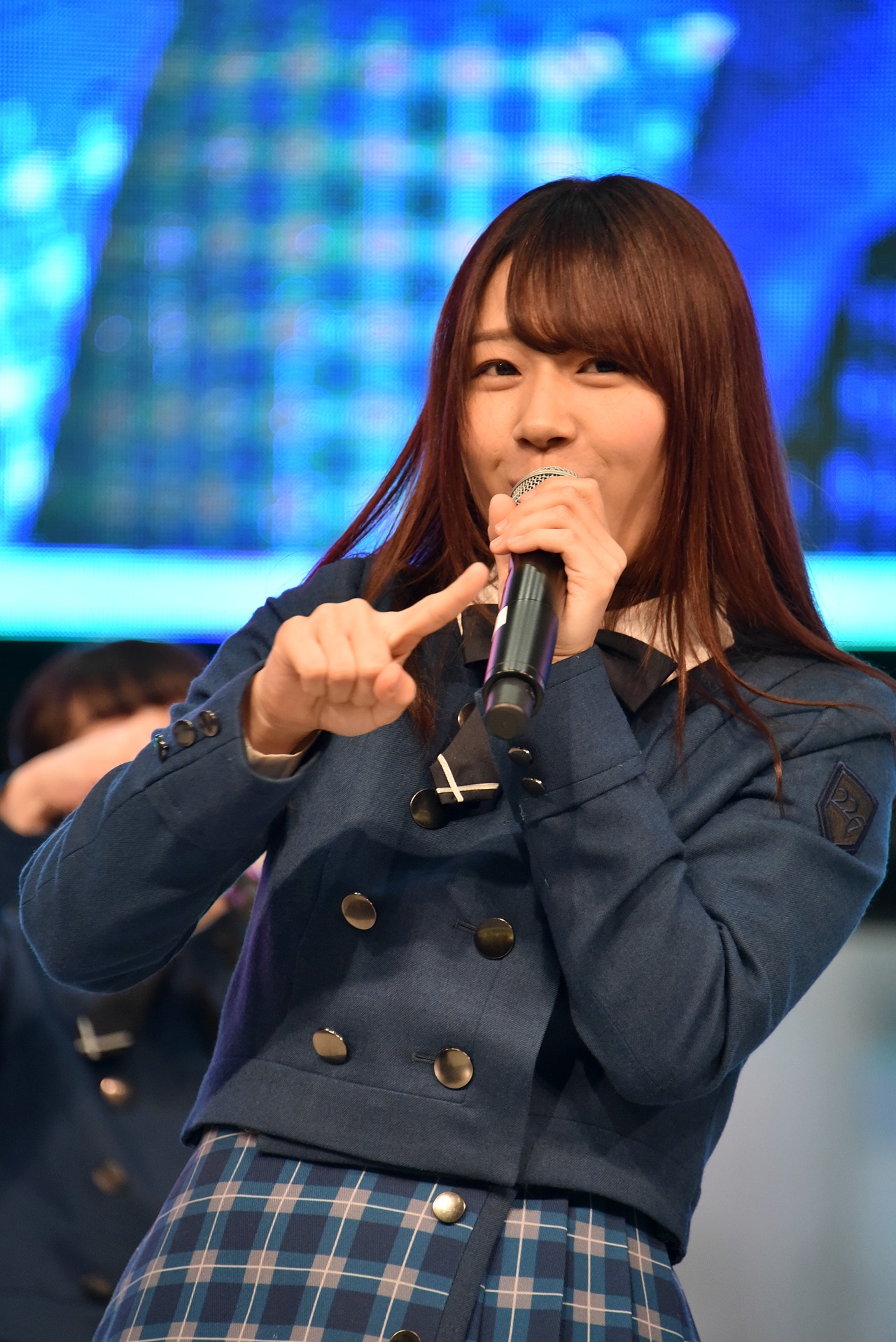 佐藤麗華役の帆風千春。
