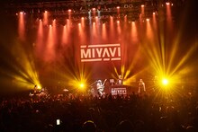 MIYAVI「“DAY2”World Tour 2018」東京・Zepp Tokyo公演の様子。（Photo by Yusuke Okada）