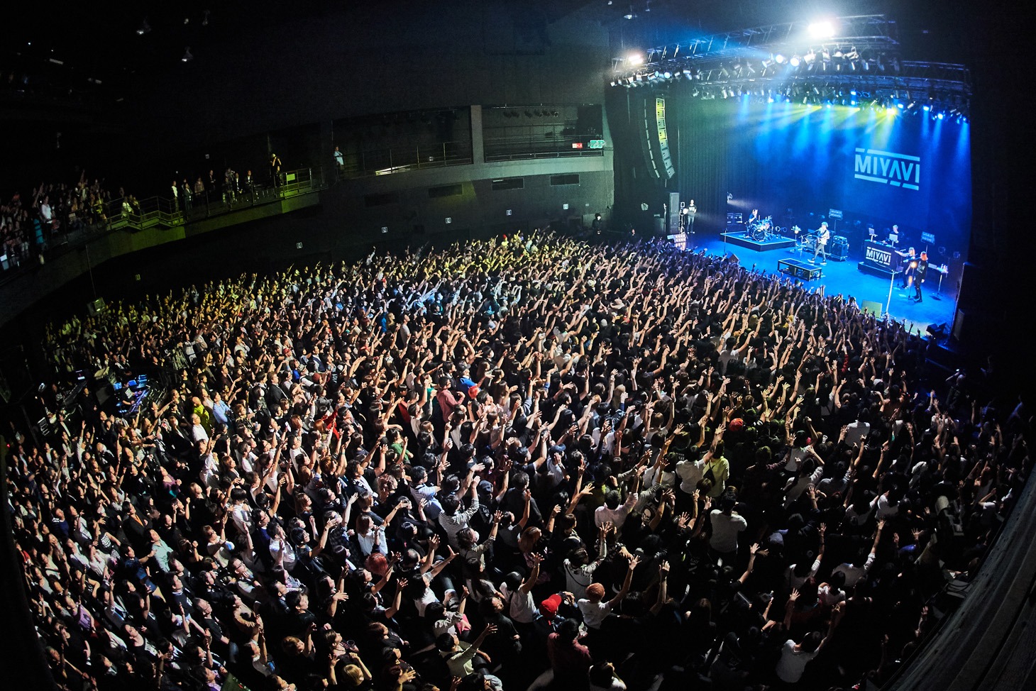 MIYAVI「“DAY2”World Tour 2018」東京・Zepp Tokyo公演の様子。（Photo by Yusuke Okada）