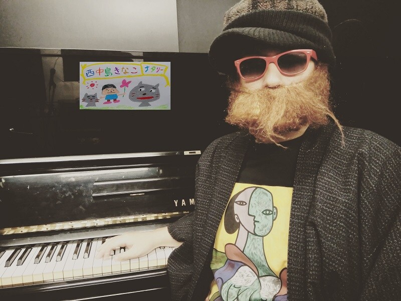 西中島きなこがオカザえもんの誕生日を楽曲で祝福、ボイスメッセージ募集中