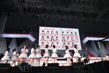 NGT48の組閣発表の様子。(c)AKS