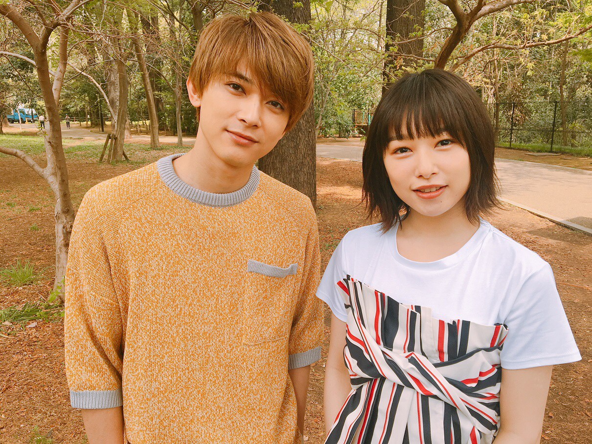 吉沢亮と桜井日奈子。