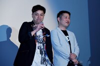 左からキクチケンイチ（ギンナナ）、金成公信（ギンナナ）。