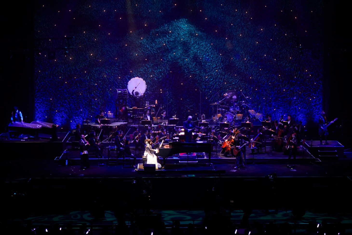 「和楽器バンド×The WGB Symphonic Orchestra」のワンシーン。