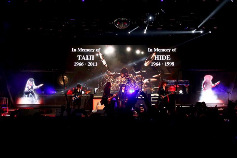 「Coachella 2018」出演時のX JAPAN。