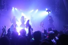 Devil ANTHEM.「春の東名阪ONE MAN TOUR『桜前線ツアーだったら花吹雪』」東京・SOUND MUSEUM VISION 公演の様子。（写真提供：エイジアプロモーション）
