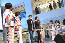 CUBERS「それじゃ、よろしく」発売記念イベントの様子。