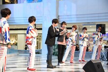 CUBERS「それじゃ、よろしく」発売記念イベントの様子。