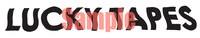 LUCKY TAPESロゴステッカー サンプル
