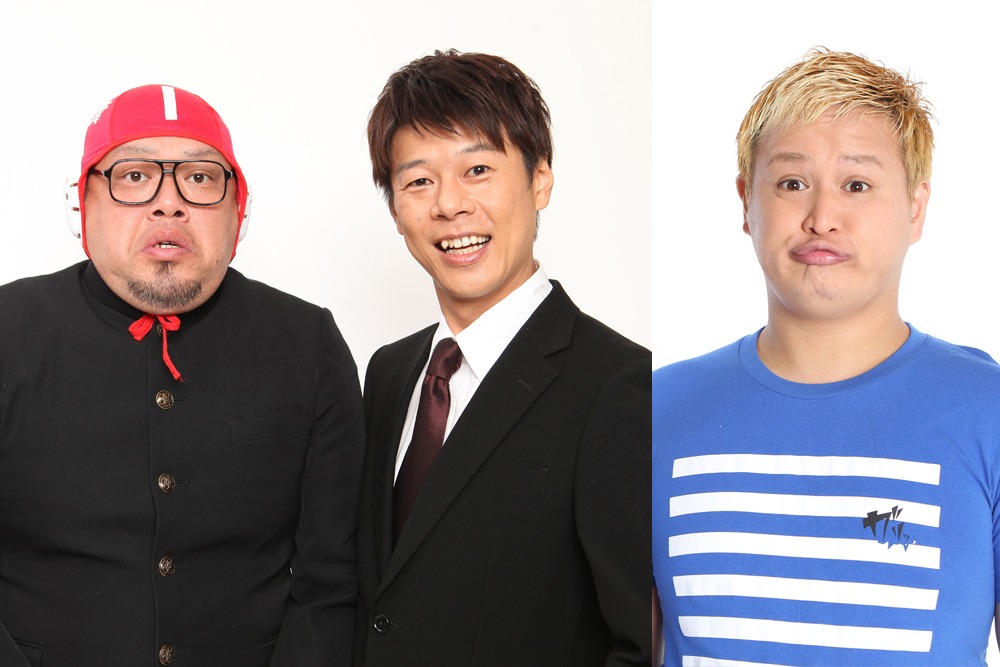 野性爆弾（左）とガリットチュウ福島（右）。
