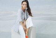 人気画像9位は「安室奈美恵×H&M、フィルム撮影の新ポートレートを公開」より、「Namie Amuro × H&M」キャンペーンビジュアル。