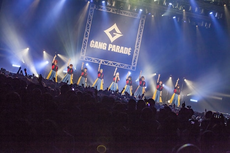 GANG PARADE「GANG 2」Zepp DiverCity TOKYO公演の様子。