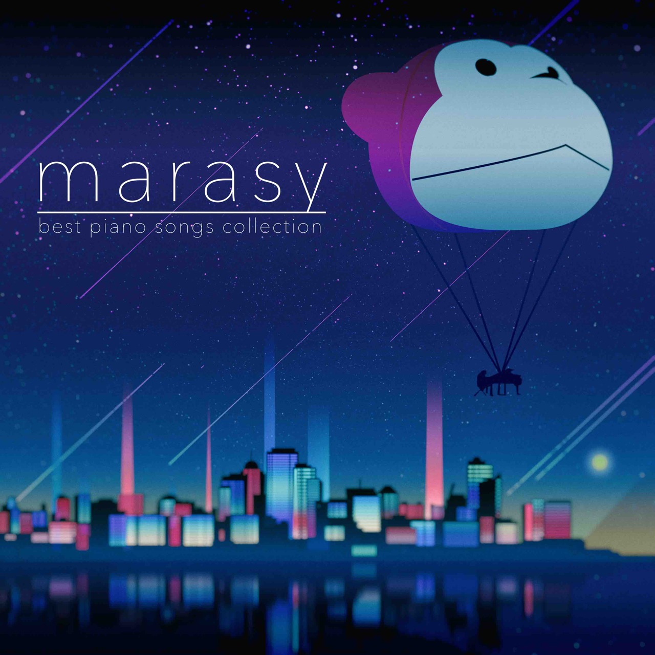 まらしぃ「marasy piano songs best collection」配信ジャケット