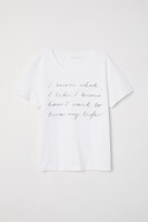 「Namie Amuro × H&M」Tシャツ
