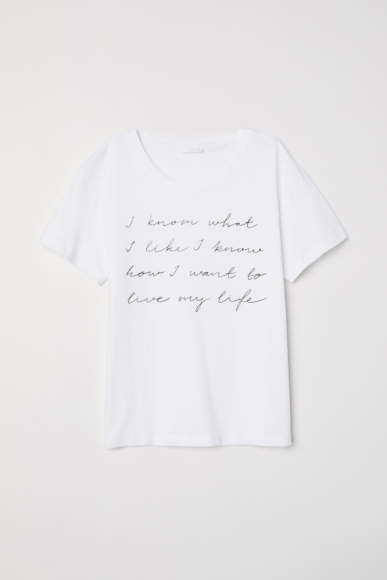 「Namie Amuro × H&M」Tシャツ