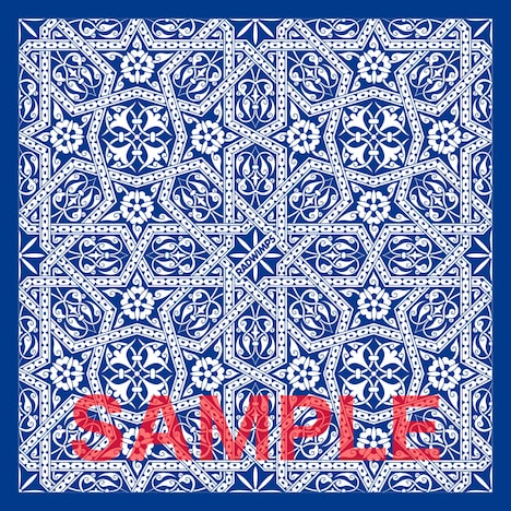 RADWIMPS「カタルシスト」完全生産限定盤のバンダナイメージ。