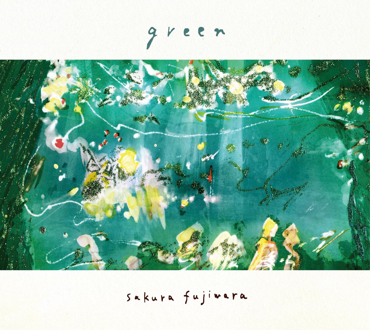 藤原さくら「green」ジャケット