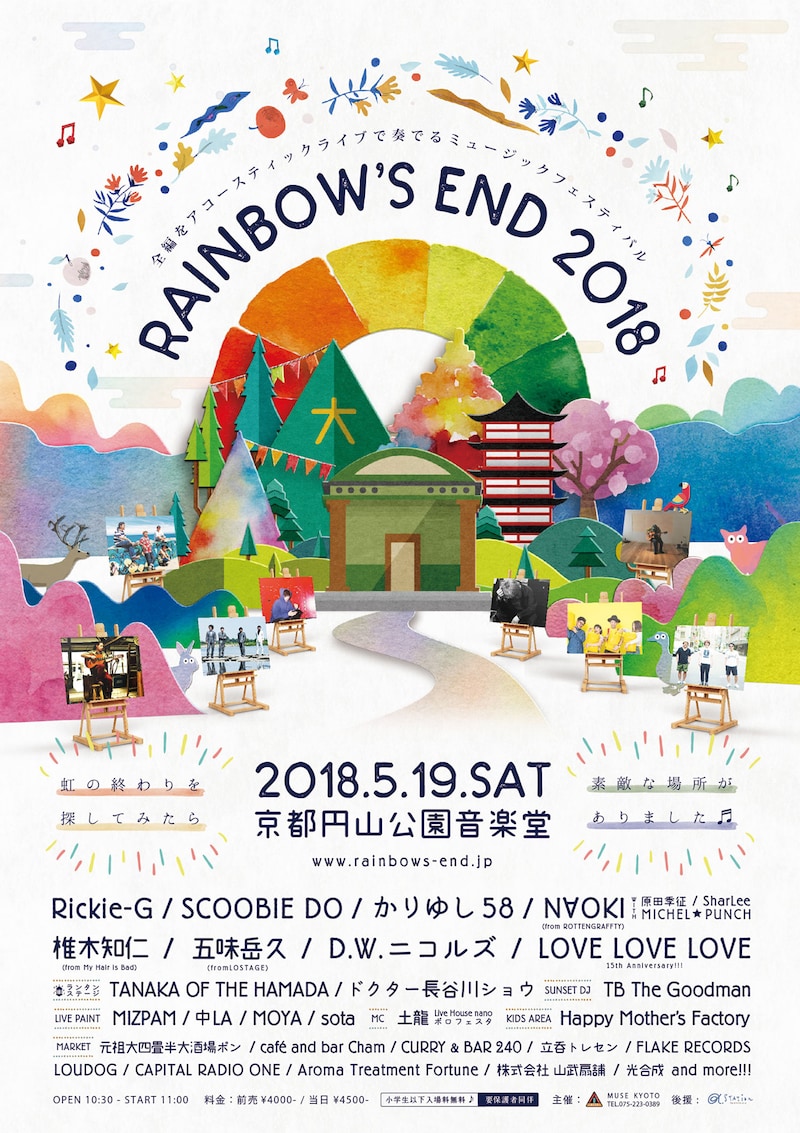 「Rainbow's End 2018」フライヤー