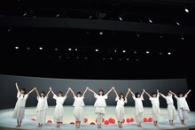 けやき坂46 初舞台公演「あゆみ」チームハーモニカの公開ゲネプロより。