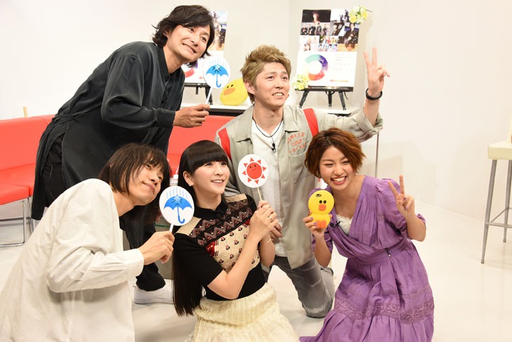 「Amuse Fes 2018 スペシャルトーク Vol.1」配信中の様子。