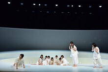 けやき坂46 初舞台公演「あゆみ」チームハーモニカの公開ゲネプロより。