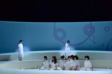 けやき坂46 初舞台公演「あゆみ」チームハーモニカの公開ゲネプロより。