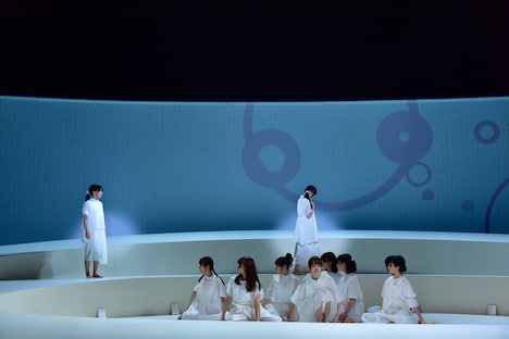 けやき坂46 初舞台公演「あゆみ」チームハーモニカの公開ゲネプロより。