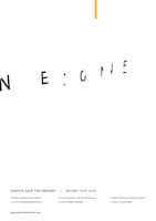 Survive Said The Prophet「NE:ONE TOUR 2018」フライヤー