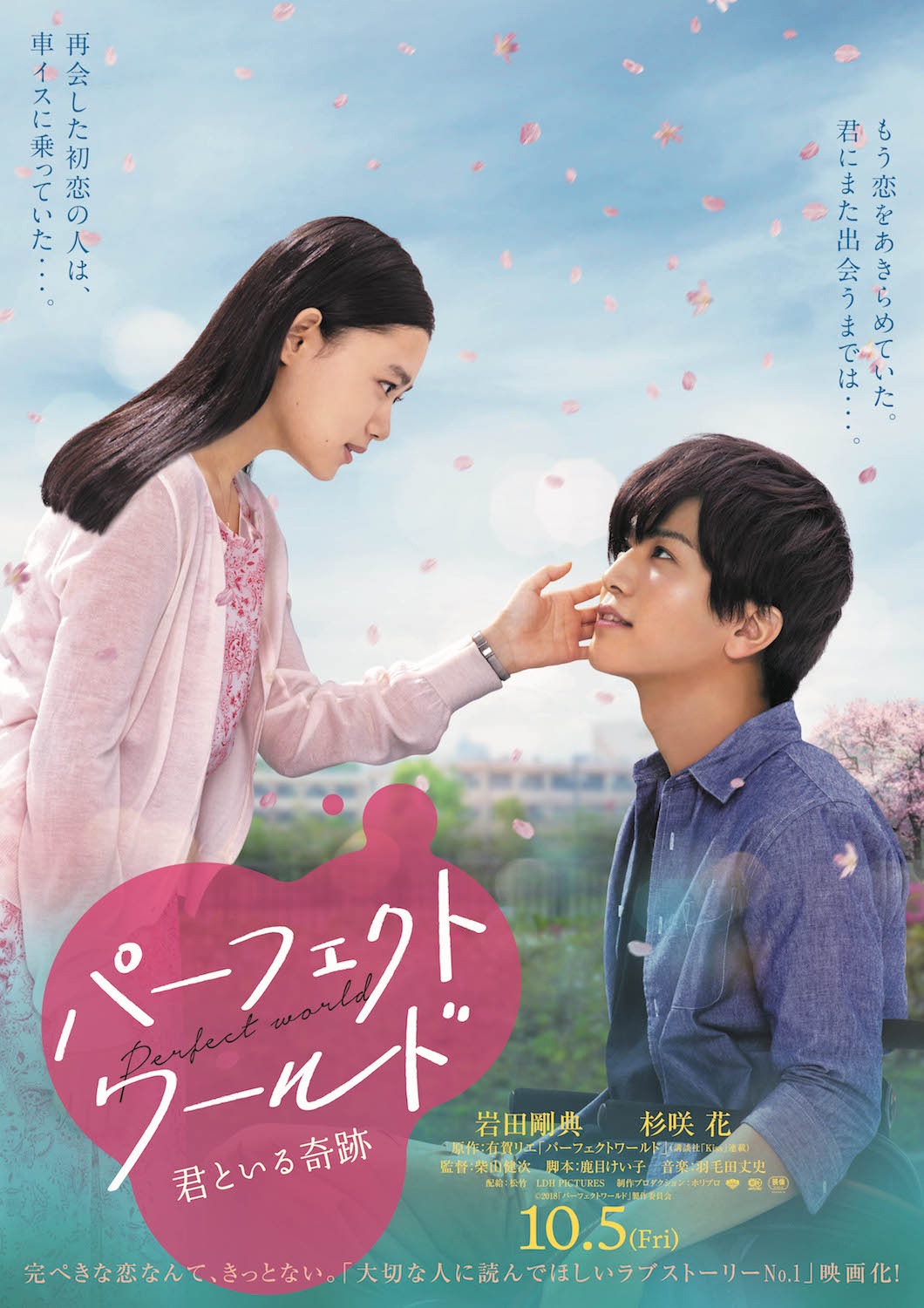 「パーフェクトワールド 君といる奇跡」ポスタービジュアル