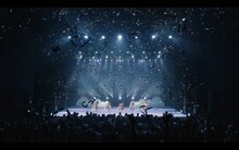 ロッカジャポニカ「わたしの地図」ライブ映像のワンシーン。