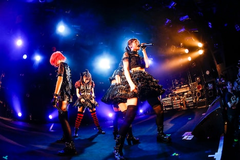 LADYBABY「TOUR2018-SADAME-」東京・渋谷CLUB QUATTRO公演の様子。（撮影：タマイシンゴ）