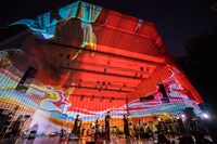 雨のパレードとタブゾンビ（Tp / SOIL & "PIMP" SESSIONS）。（撮影：田中聖太郎）