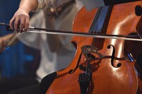 ネギストリングスによる演奏の様子。