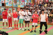 武井壮軍団の面々。(c)フジテレビ