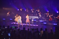 Negicco「世田谷コンサート」の様子。