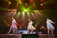 Negicco「世田谷コンサート」の様子。