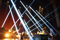 Negicco「世田谷コンサート」の様子。