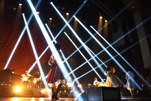 Negicco「世田谷コンサート」の様子。