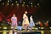 Negicco「世田谷コンサート」の様子。