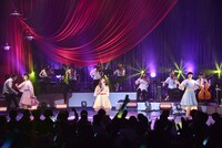 Negicco「世田谷コンサート」の様子。