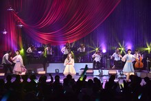 Negicco「世田谷コンサート」の様子。