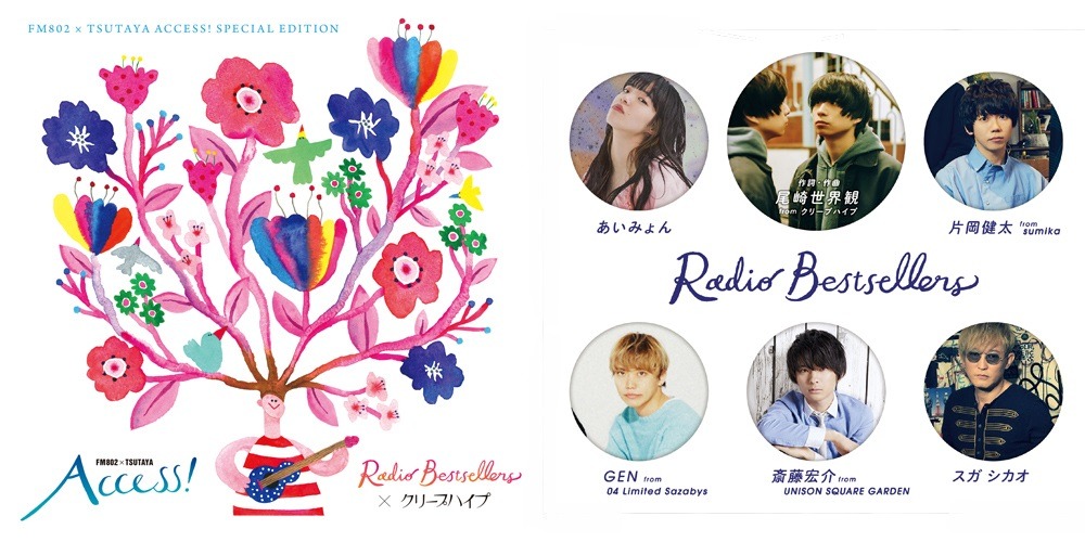 「M802×TSUTAYA ACCESS! SPECIAL EDITION」キービジュアル