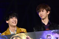 楽しそうなユースケとリョウガ。