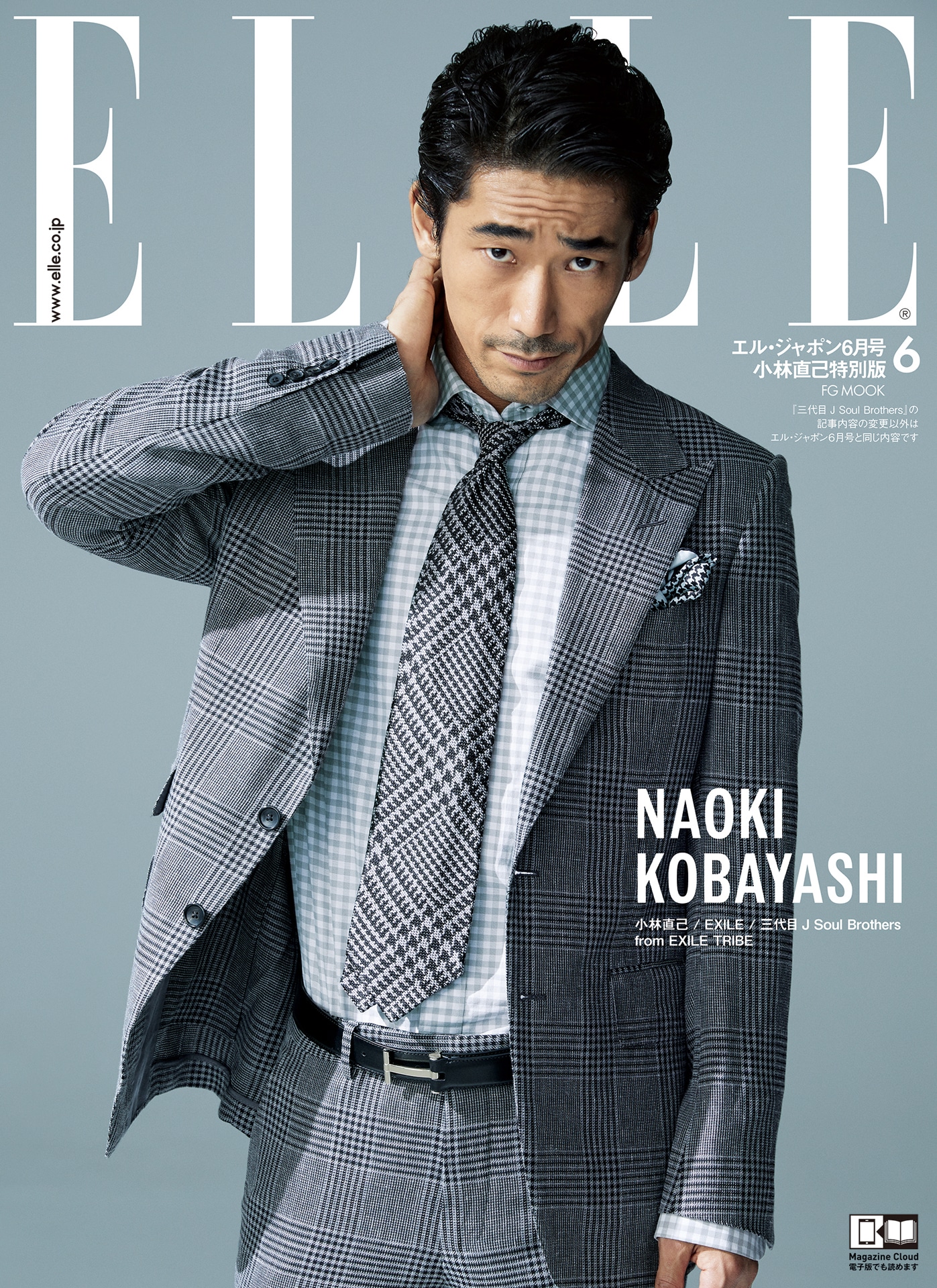 「ELLE Japon」6月号 三代目J Soul Brothers 小林直己版表紙