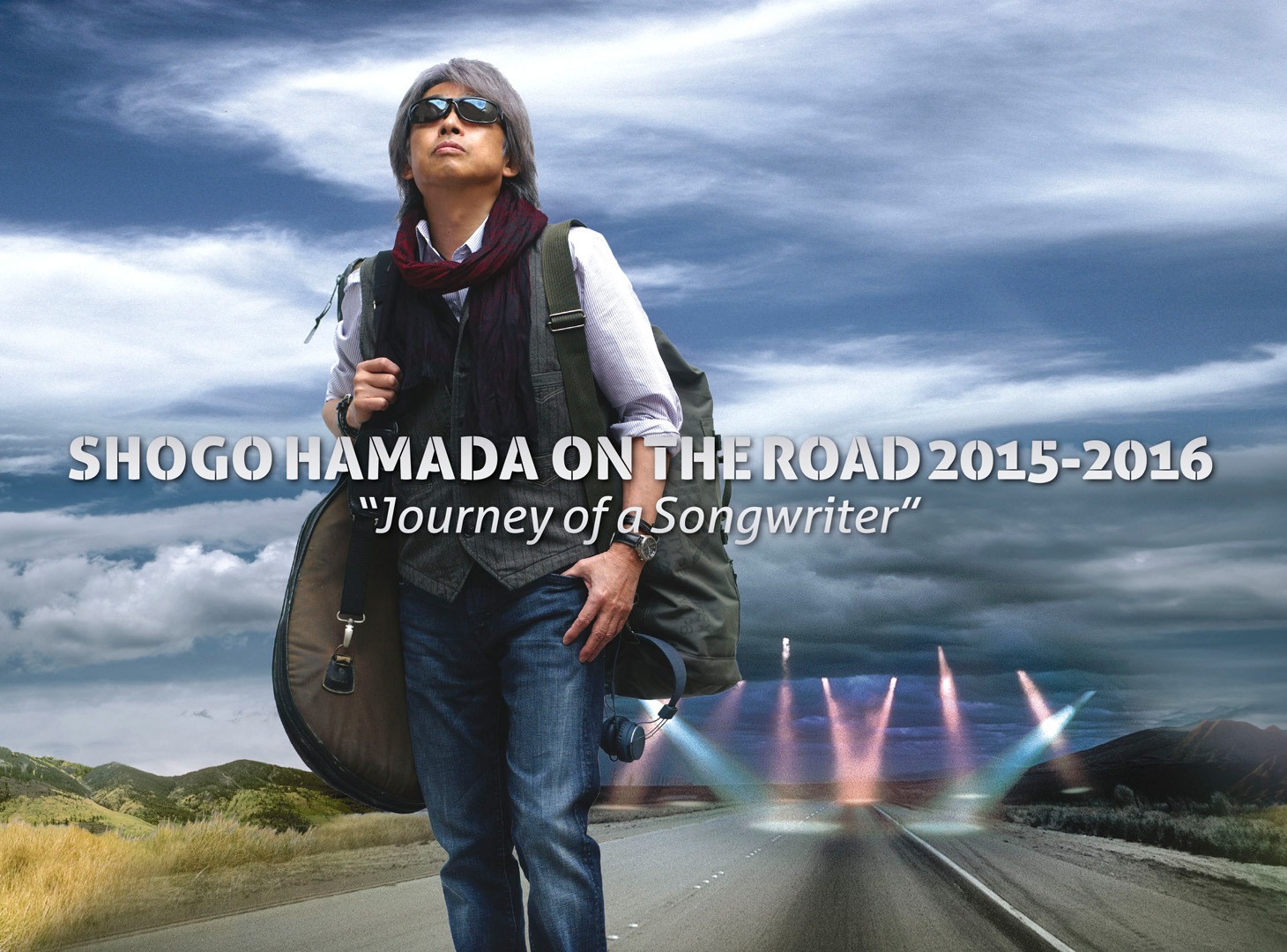浜田省吾「ON THE ROAD 2015-2016 "Journey of a Songwriter"」Blu-rayジャケット