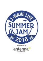 「J-WAVE LIVE SUMMER JAM 2018 supported by antenna」ロゴ