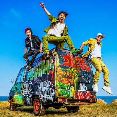 WANIMA「Drive」配信ジャケット