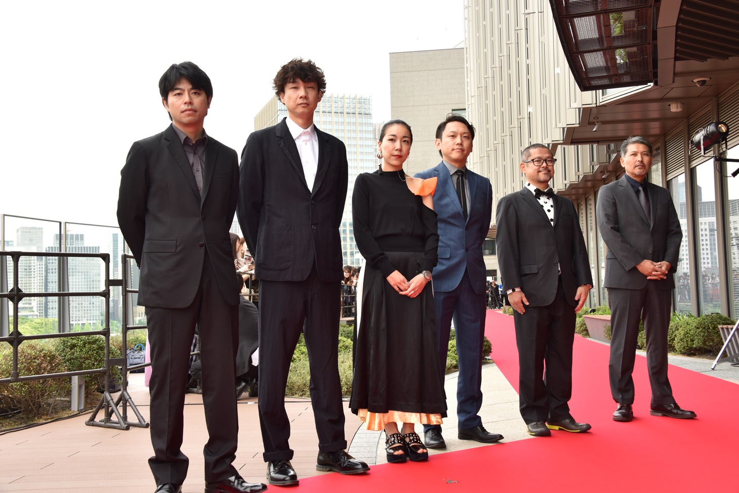 「ウタモノガタリ-CINEMA FIGHTERS project-」に参加した6名の監督。