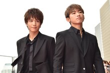 左から岩田剛典、NAOTO。